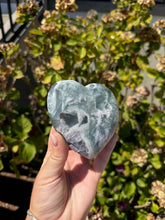 Load image into Gallery viewer, Blue Fluorite Heart 150VH