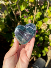 Load image into Gallery viewer, Blue Fluorite Heart 120VD