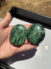 Load image into Gallery viewer, Ruby Fuschite Palm Stone Intuitively Selected 18KM