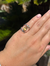 Load image into Gallery viewer, Citrine Eye Ring Size 6.5 50ABL
