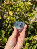 Blue Fluorite Heart 50ABK