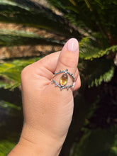 Load image into Gallery viewer, Citrine Eye Ring Size 11.5 50AA