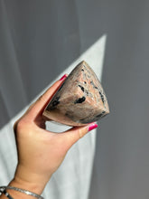Load image into Gallery viewer, Black Tourmaline Feldspar Flame 222TO