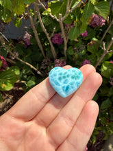Load image into Gallery viewer, Larimar heart
