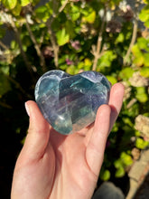Load image into Gallery viewer, Blue Fluorite Heart 120VD