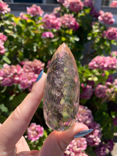 Citrine Faceted Flame
