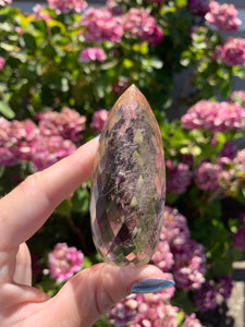 Citrine Faceted Flame