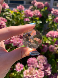 Citrine Faceted Flame