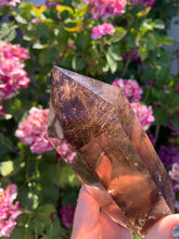 Load image into Gallery viewer, Smokey Quartz Copper Rutilated Tower