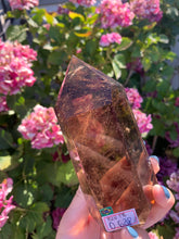 Load image into Gallery viewer, Smokey Quartz Copper Rutilated Tower