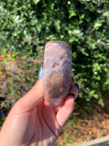 Druzy Pink Amethyst Heart