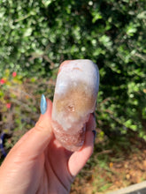 Load image into Gallery viewer, Druzy Pink Amethyst Heart
