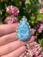 Load image into Gallery viewer, Larimar Teardrop Pendant