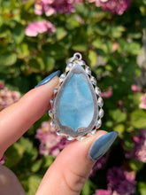 Load image into Gallery viewer, Larimar Teardrop Pendant