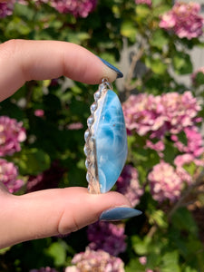 Larimar Pendant