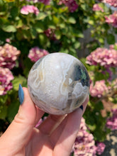 Load image into Gallery viewer, Moss Agate Sphere