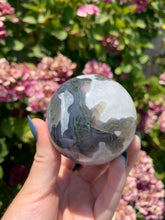 Load image into Gallery viewer, Moss Agate Sphere