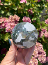Load image into Gallery viewer, Moss Agate Sphere