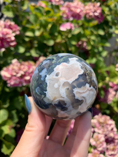 Moss Agate Sphere