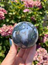 Load image into Gallery viewer, Moss Agate Sphere