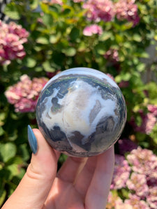 Moss Agate Sphere