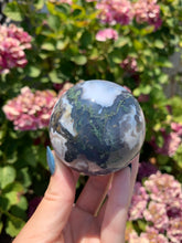 Load image into Gallery viewer, Moss Agate Sphere