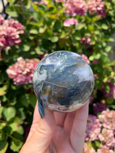 Moss Agate Sphere