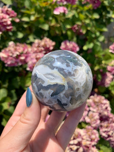 Moss Agate Sphere