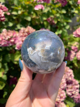 Load image into Gallery viewer, Moss Agate Sphere