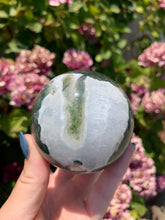 Load image into Gallery viewer, Moss Agate Sphere