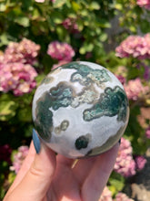 Load image into Gallery viewer, Moss Agate Sphere