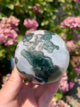 Load image into Gallery viewer, Moss Agate Sphere