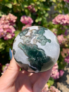 Moss Agate Sphere