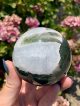 Load image into Gallery viewer, Moss Agate Sphere