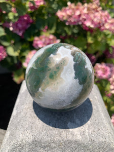 Moss Agate Sphere