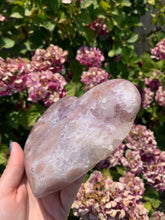 Load image into Gallery viewer, Pink Amethyst Heart