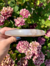 Load image into Gallery viewer, Flower Agate Moon with Stand