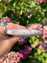 Load image into Gallery viewer, Flower Agate Moon with Stand