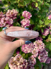 Load image into Gallery viewer, Flower Agate Moon with Stand