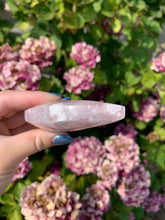 Load image into Gallery viewer, Flower Agate Moon with Stand