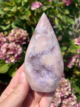 Load image into Gallery viewer, Pink Amethyst Flower Agate Flame