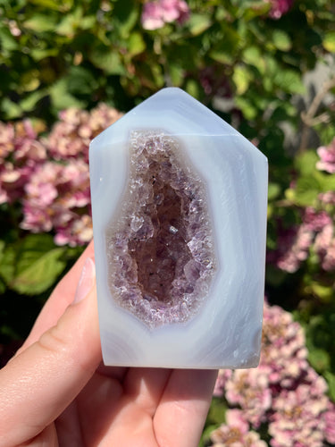 Agate Amethyst Tower