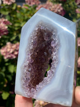 Load image into Gallery viewer, Agate Amethyst Portal Tower