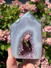 Load image into Gallery viewer, Agate Amethyst Portal Tower