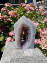 Load image into Gallery viewer, Agate Amethyst Portal Tower