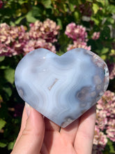 Load image into Gallery viewer, Flower Agate Heart