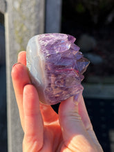 Load image into Gallery viewer, Amethyst Agate Heart**