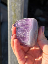 Load image into Gallery viewer, Amethyst Agate Heart**