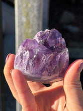 Load image into Gallery viewer, Amethyst Agate Heart**