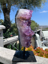 Load image into Gallery viewer, Amethyst Fixed on Stand